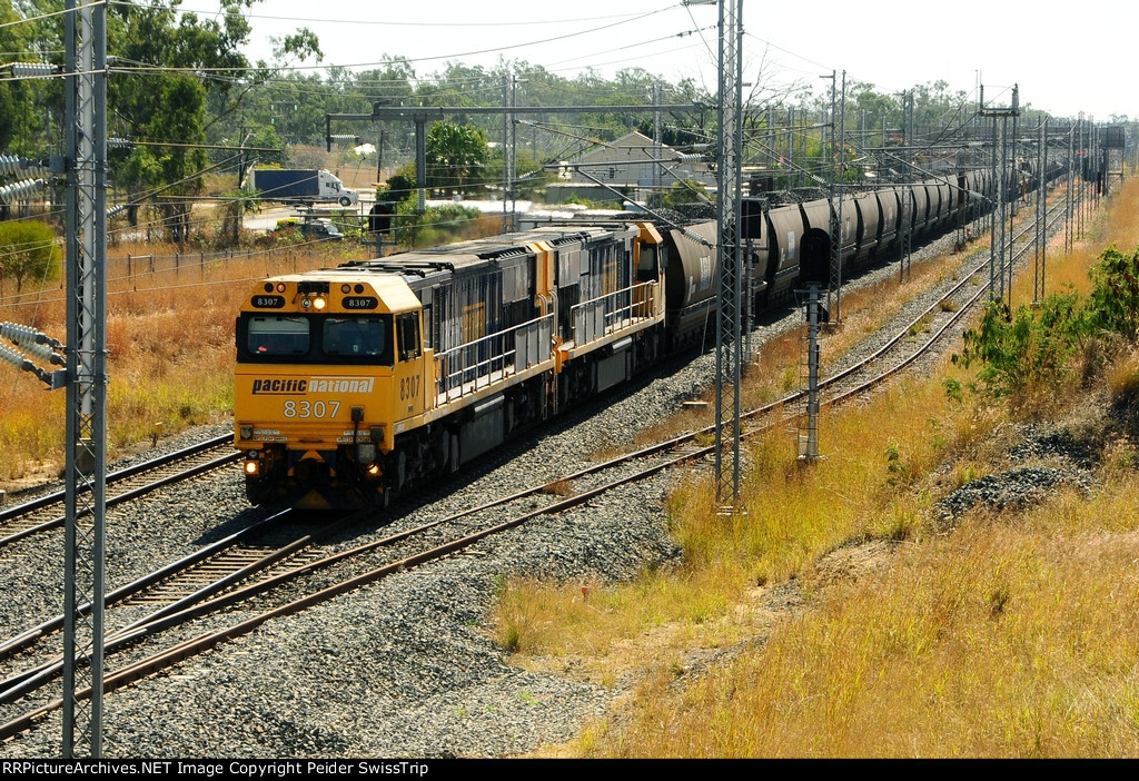 Coal dust and container in Australia